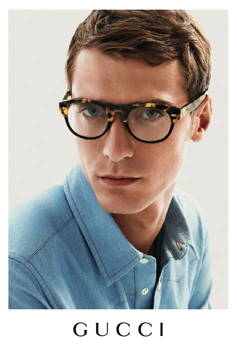 gucci frame glasses men's